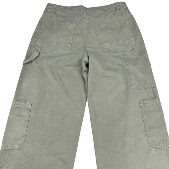 Garage Willow Slouchy Carpenter Pant In Sage Green Size XS - Picture 5 of 6